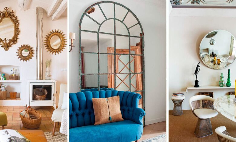 Alternativas modernas y elegantes al clásico espejo de pared en español | SEO